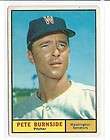 1961 Topps 507 Pete Burnside Washington Senators PSA 8 5 NM MT 