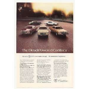   Diesel Fleetwood De Ville Seville Eld Print Ad