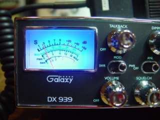 GALAXY DX 939 40 CH CB RADIO,DUAL MOSFETS, CHRISTMAS SALE NICE GIFT 