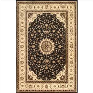  Majesty Isfahan Black Oriental Rug Size 54 x 78 