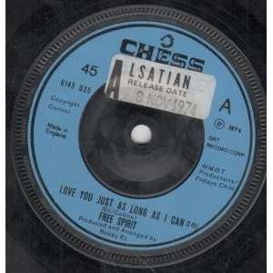   LONG AS I CAN 7 INCH (7 VINYL 45) UK CHESS 1974 FREE SPIRIT Music