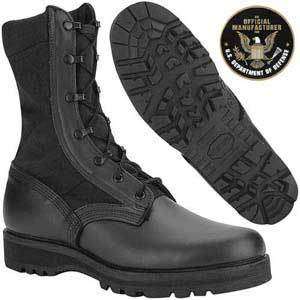 Mens Altama Brand # 4168 Mens 3LC™ Black Jungle Mil Spec Boot 