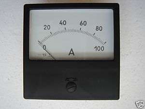 M42300 Measuring Head Ammeter 0 100 A, Lot of 3  