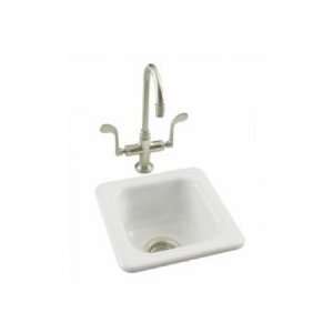   Self Rimming Entertainment Sink K 6552 0 White