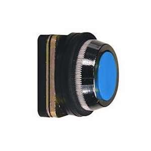 Altech 30mm Push Button Body, Metal, Momentary, Flush, Blue (Requires 