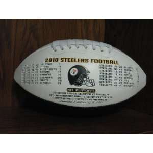  2010 Steelers Football (Limited Edition AFC Championship 