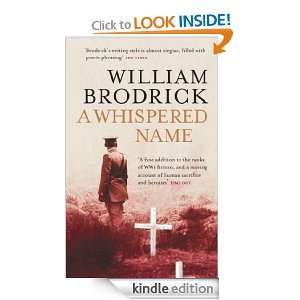 Whispered Name (The Father Anselm Novels) William Brodrick  