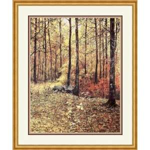   In the Woods by Jane V. Chenoweth   Framed Artwork