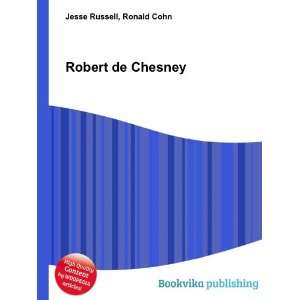  Robert de Chesney Ronald Cohn Jesse Russell Books