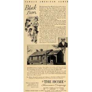   Webster Home House Insurance Fire   Original Print Ad