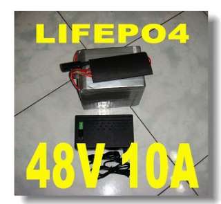 48V 10AH LiFePO4 Li ion Battery Electric Scooter  