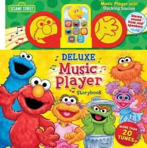 Sesame Street Music Player With Docking Station Deluxe edition