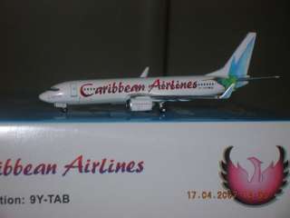 Phoenix 1400 Air Caribbean Airlines B737 800 Winglet  