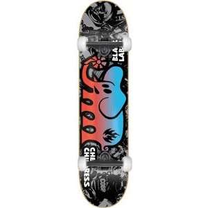  Black Label Childress Faded Complete Skateboard   8.12 w 