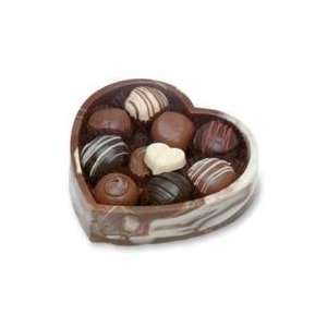 Dilettante Chocolates Heart with Truffles  Grocery 