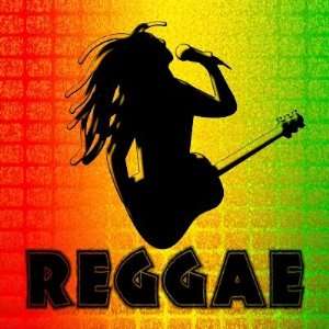  Reggae Rasta Rastafarian Square Sticker Arts, Crafts 