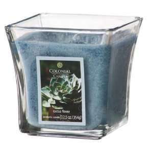  Colonial Candle Cactus Flower 12.5 oz Scented Square 