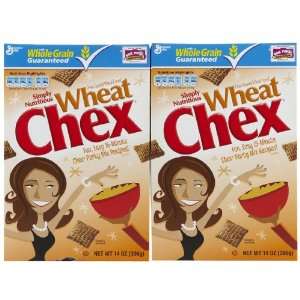 Wheat Chex Cereal, 14 oz, 2 pk Grocery & Gourmet Food