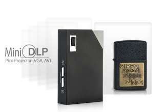 Mini E193 DLP Pico Pocket Projector (VGA, AV)  