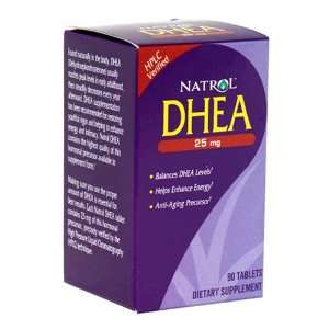  Natrol DHEA 25mg, 90 Tablets