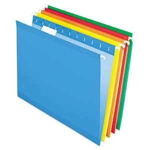  Pendaflex Colored Reinforced Hanging File Folders 