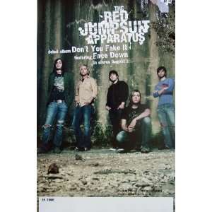  The Red Jumpsuit Apparatus   Dont You Fake It   Poster 