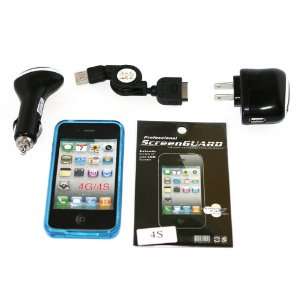  Cell Factory Outlet Brand  High Quality iphone 4/4s Blue 