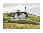 Hopper Hill and Houses, Cape Elizabeth, Maine Print