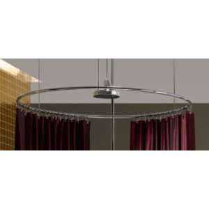  Piatto Shower Curtain Rings in Chrome