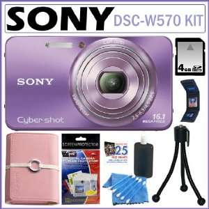   LCD in Violet + 4GB Card + Sony Case + Accessory Kit