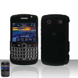 BLACK BLACKBERRY BOLD 9700 HARD CASE PHONE COVER  