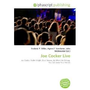  Joe Cocker Live (9786132844491) Books