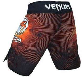 Venum NEO Orange/Blk UFC MMA Fight Shorts Size L 34 35  