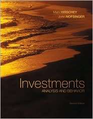 Investments with S&P bind in card Analysis and Behavior, (0077305574 