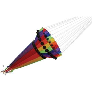 Premier Willie Koch Rainbow Wind Cone / Line Laundry Kite.  