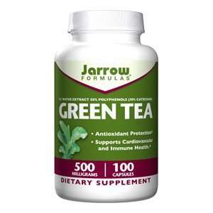  Jarrow Formulas Green Tea, 500 mg Size 100 Capsules 