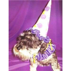  Pet Dog Clown Create a Costume Kit with Birthday Party Hat 