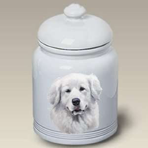 Great Pyrenees Dog   Linda Picken Treat Jar