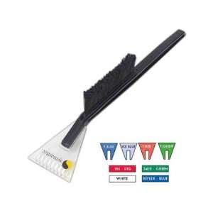   snow brush with heavy duty polycarbonate blade.