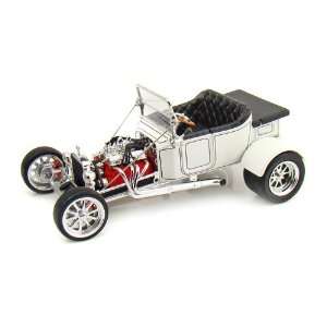  1923 Ford T Bucket Roadster 1/18 White Toys & Games