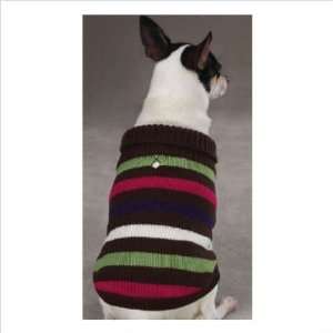  Stripe Knit Dog Sweater