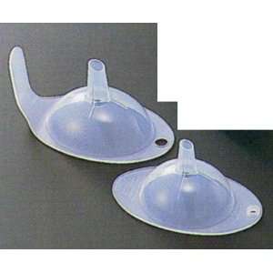  Set of Two Japanese Plastic Funnel w/ Hook White Kitchen 