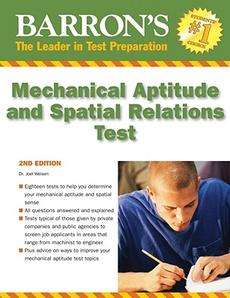 barron s mechanical aptitude and spatial relations test by joel wiesen 