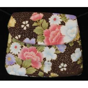    Mini Shoulder Bag   Japanese Kimono Silk ID/Cosmetic Purse Beauty