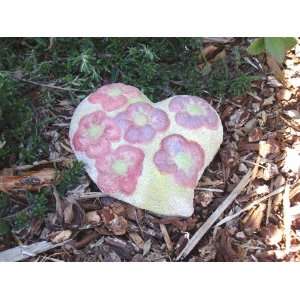  Pink Daisy Heart Garden Bon Bon by Connie Eden