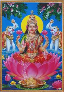 Devi Laxmi Maa Lakshmi Mata   POSTER   Size 11x16 (#6744)  