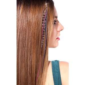  HairDiamond Fashion Feather Hair Extension with Crystal Hair 
