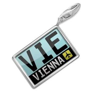FotoCharms Airport code VIE / Vienna country Austria   Charm with 