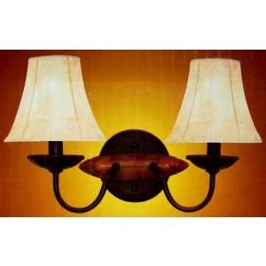  Wall Sconce Twin Lights (Western Style)