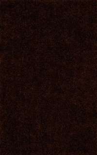 SHAG 8x10 AREA RUG SOLID BROWN HANDMADE TUFTED SOFT NEW  
